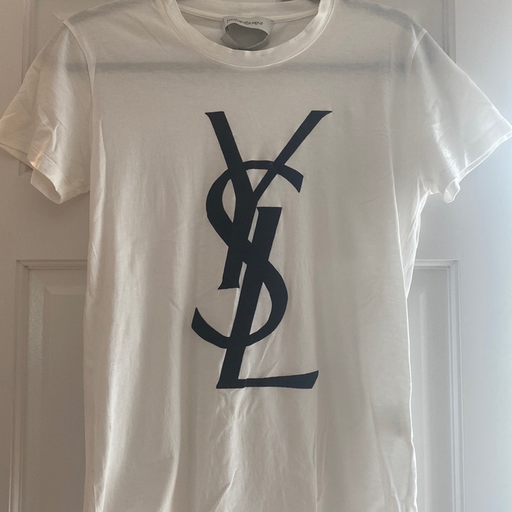 YSL white T-shirt